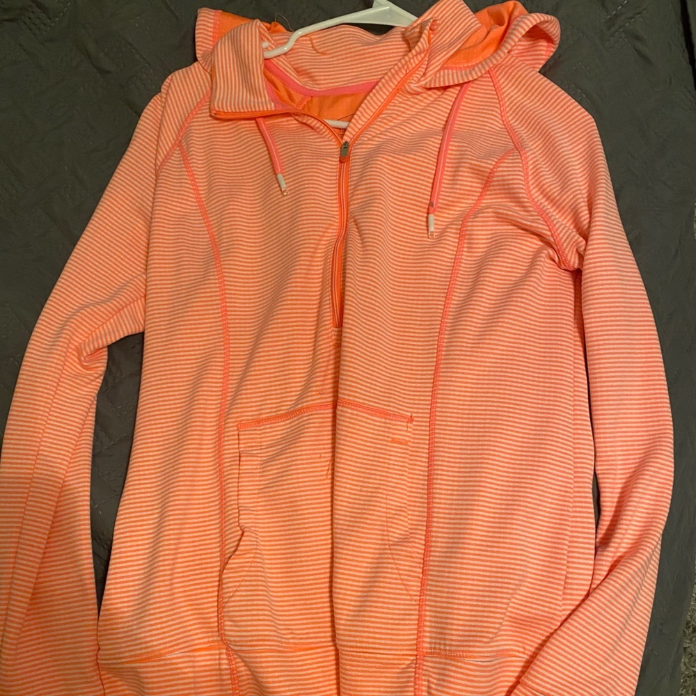 Half-Zip pink pullover